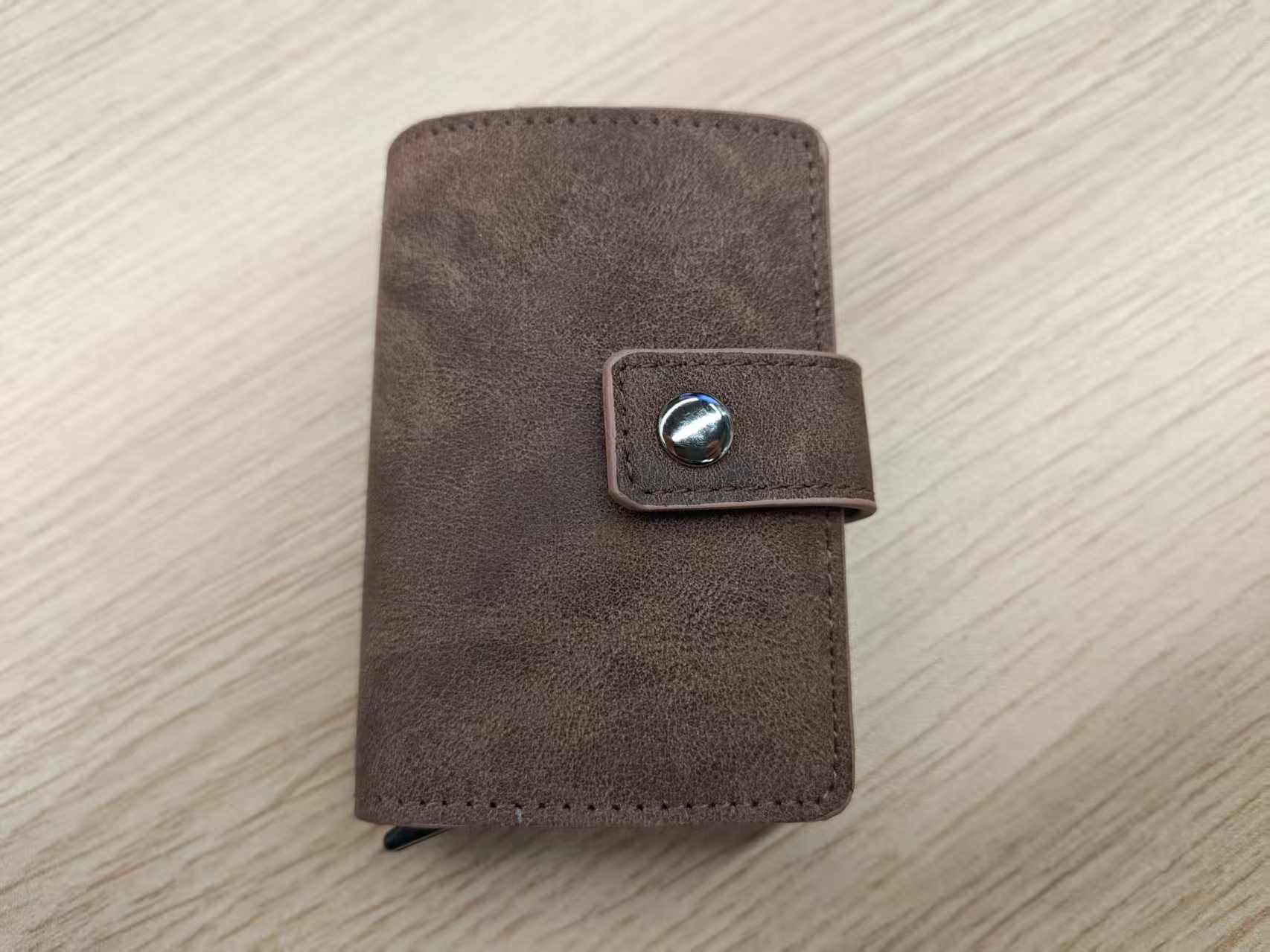 Nyeste design multifunktionel RFID-blokeringskortholder til mænd